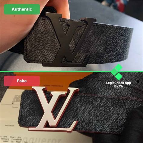 how to tell if your louis vuitton belt is fake|real louis vuitton damier belt.